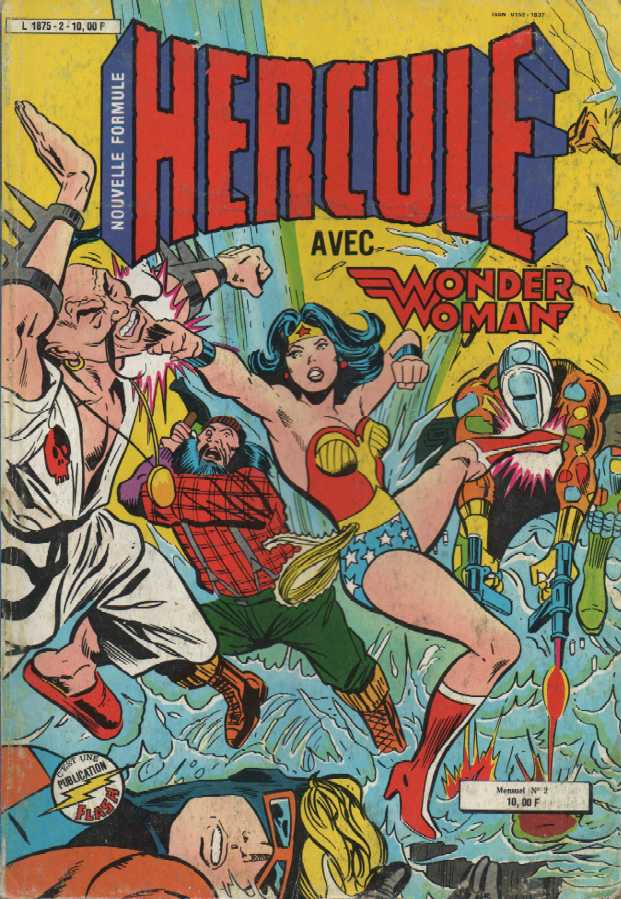 Scan de la Couverture Hercule Wonder Woman n 2